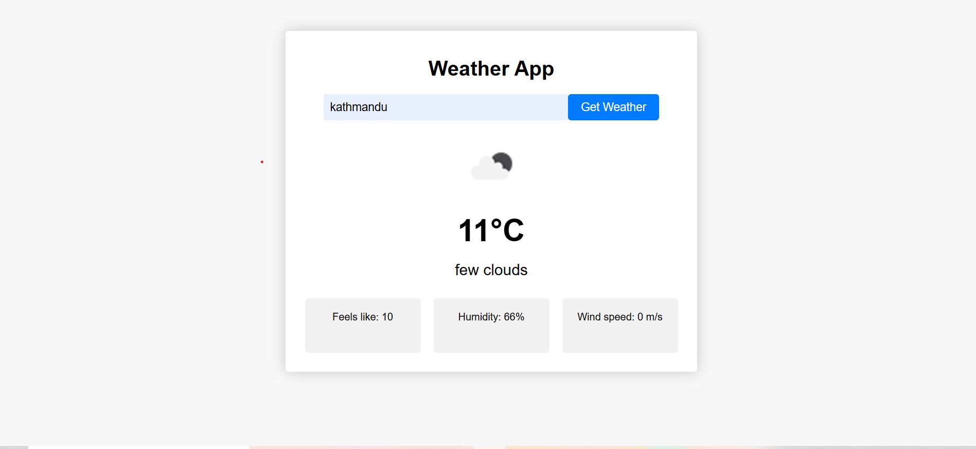 Weather App